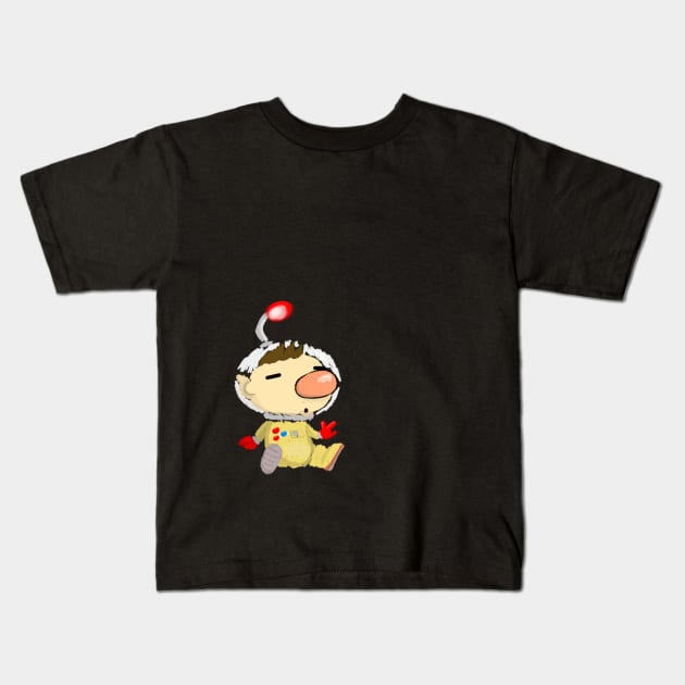 Captain Olimar - Small Kids T-Shirt by Reds94